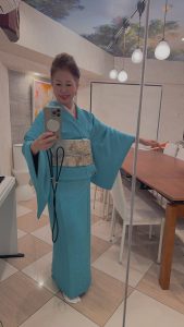 着物コーデ〜今回は正統派